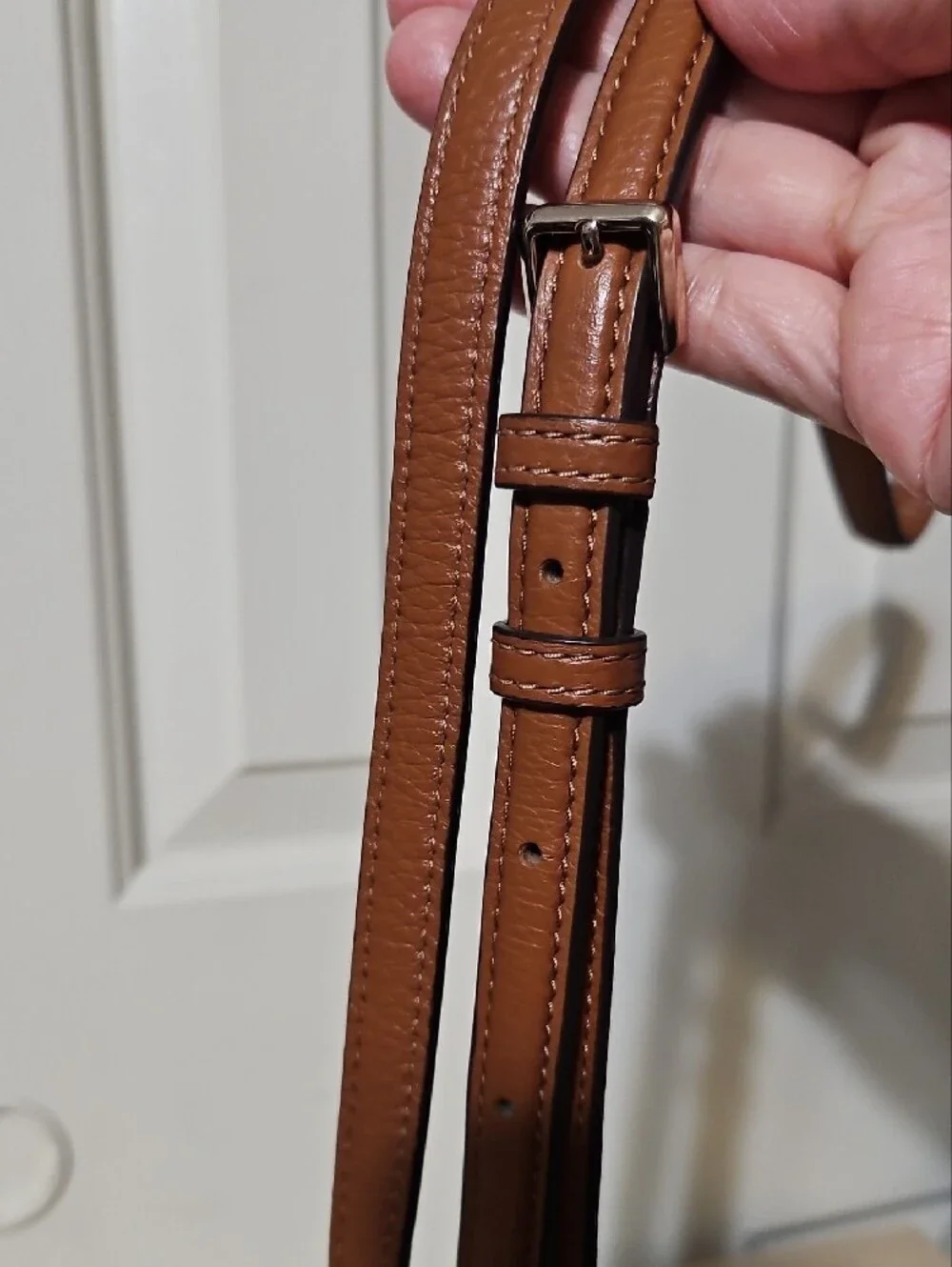 Kate Spade EUC Replacement Brown Leather Crossbody Strap
